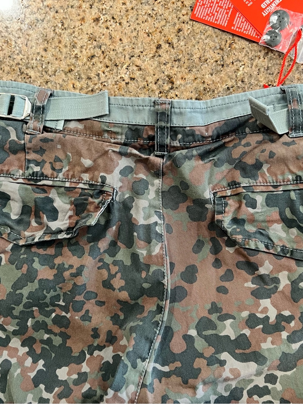 Diesel P-Atlan-Pat Camo Cargo Pants NWT Size 31 Utility Military $375 - Picture 9 of 15
